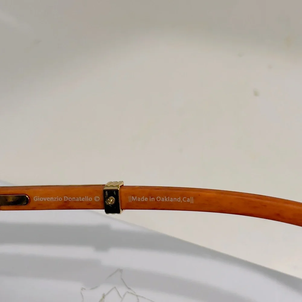 GIOVENZIO DONATELLO Brown Sunglasses - Picture 5 of 6